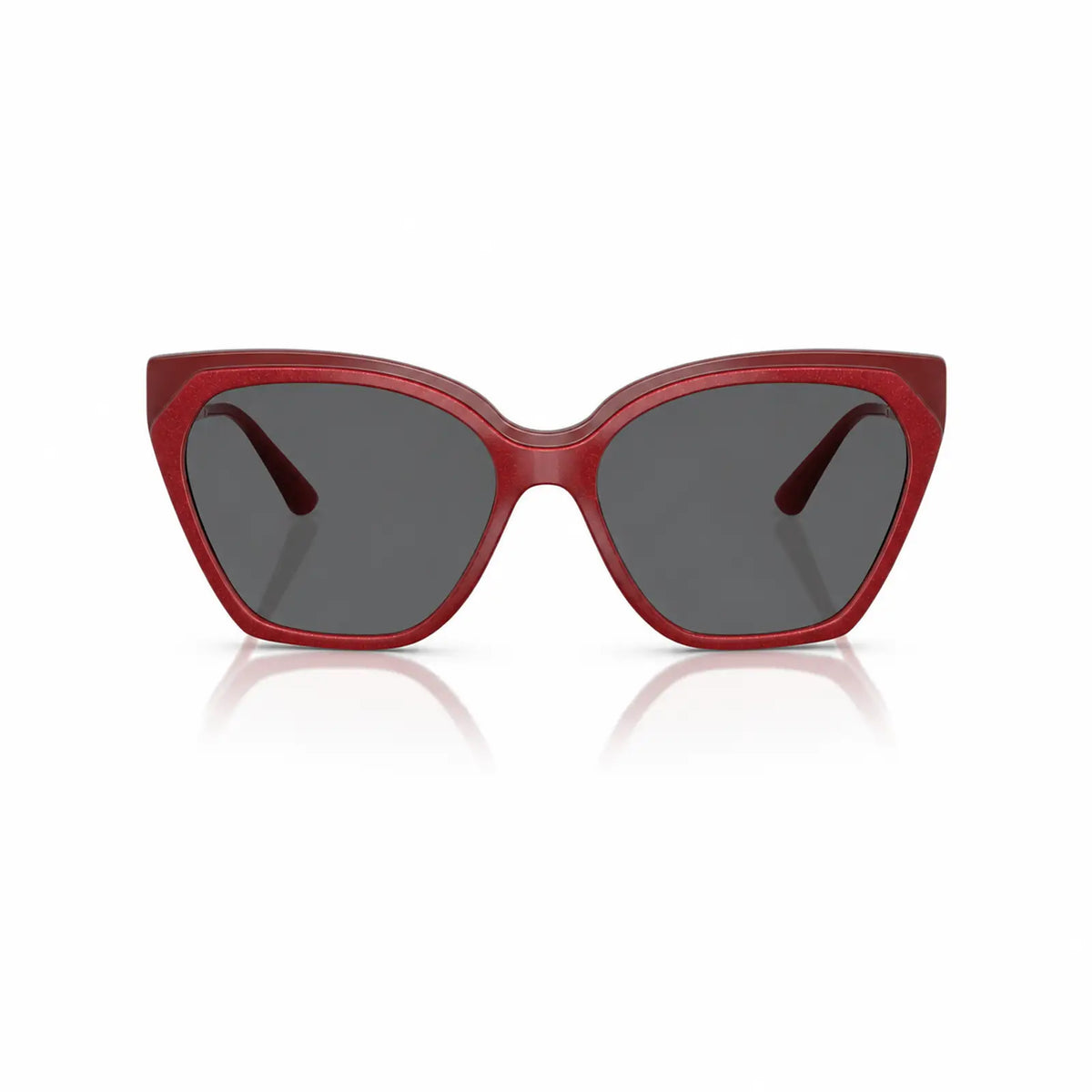 Vogue VO5521S replacement lenses in gray, front view of the frame fitted with the new lenses · ReFramed