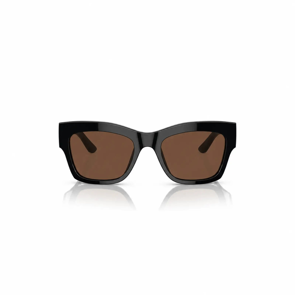 Vogue VO5524S replacement lenses in brown, front view of the frame fitted with the new lenses · ReFramed