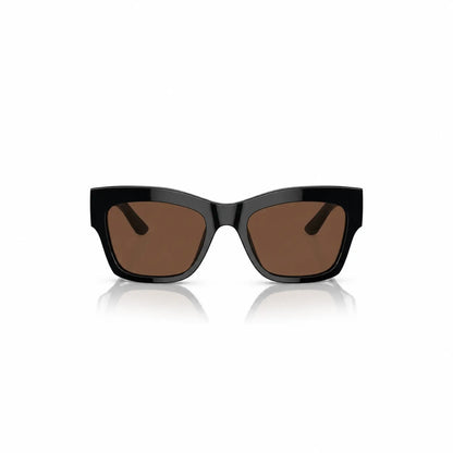 Vogue VO5524S replacement lenses in brown, front view of the frame fitted with the new lenses · ReFramed