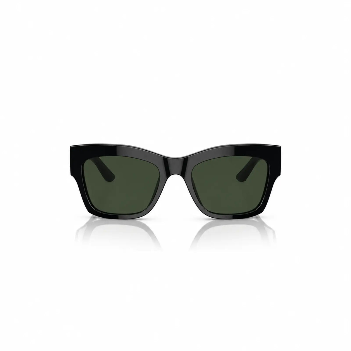 Vogue VO5524S replacement lenses in G15 green, front view of the frame fitted with the new lenses · ReFramed