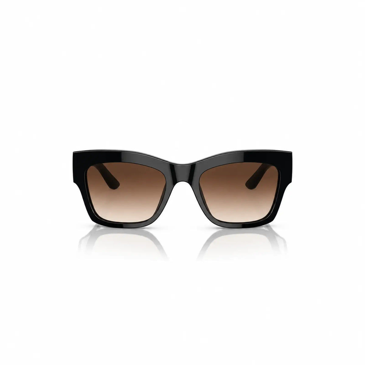 Vogue VO5524S replacement lenses in gradient brown, front view of the frame fitted with the new lenses · ReFramed