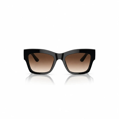 Vogue VO5524S replacement lenses in gradient brown, front view of the frame fitted with the new lenses · ReFramed