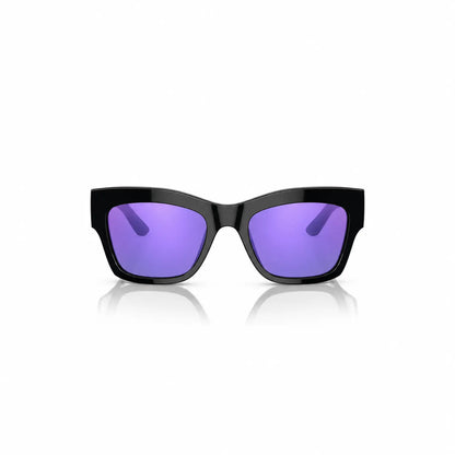 Vogue VO5524S replacement lenses in mirrored purple, front view of the frame fitted with the new lenses · ReFramed
