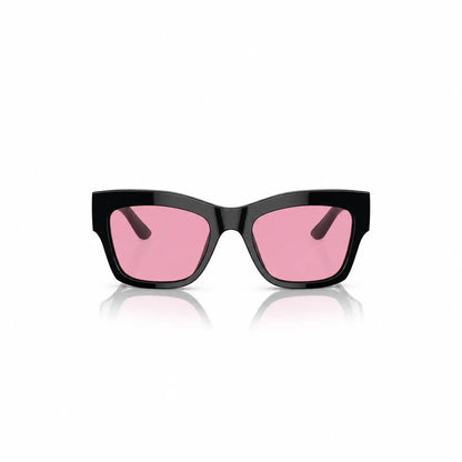 Vogue VO5524S replacement lenses in pink, front view of the frame fitted with the new lenses · ReFramed
