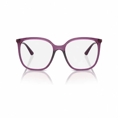 Vogue VO5564S replacement lenses in crystal clear, front view of the frame fitted with the new lenses · ReFramed