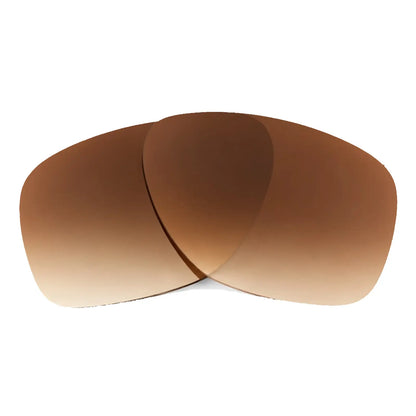Pair of gradient brown replacement lenses for Vogue VO5564S sunglasses, shown alone before fitting · ReFramed