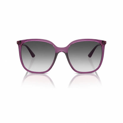 Vogue VO5564S replacement lenses in gradient gray, front view of the frame fitted with the new lenses · ReFramed