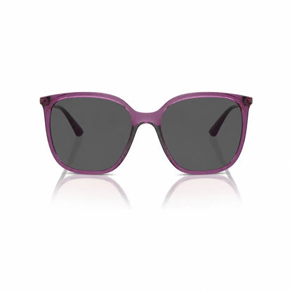 Vogue VO5564S replacement lenses in gray, front view of the frame fitted with the new lenses · ReFramed