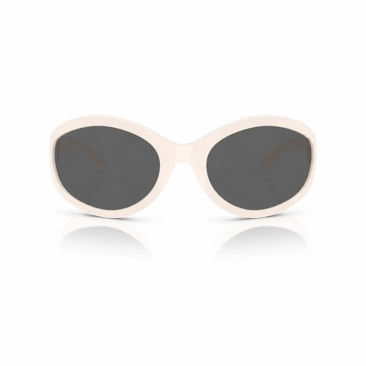 Vogue VO5606S replacement lenses in gray, front view of the frame fitted with the new lenses · ReFramed