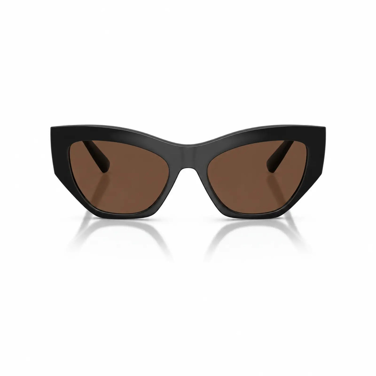 Vogue VO5607S replacement lenses in brown, front view of the frame fitted with the new lenses · ReFramed