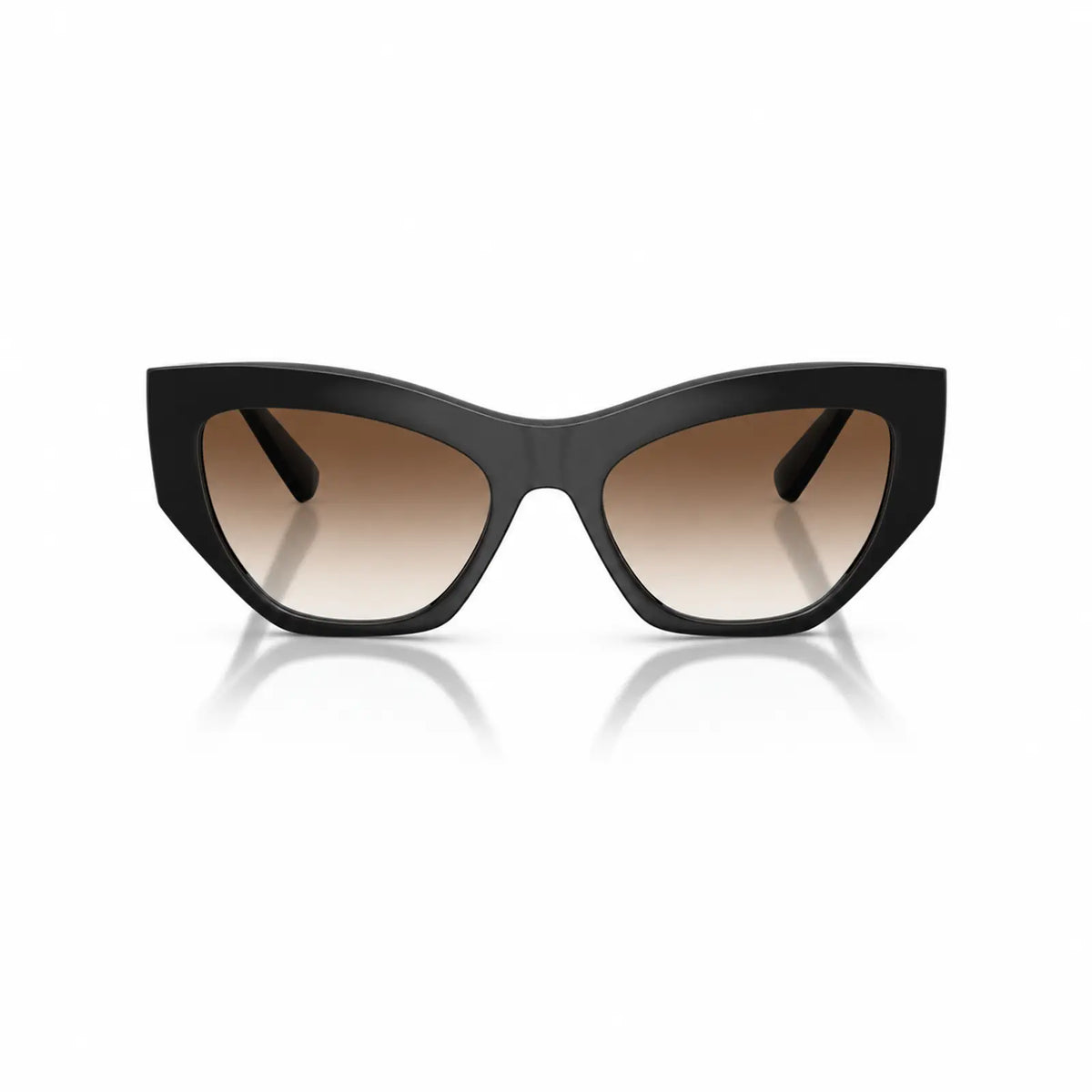 Vogue VO5607S replacement lenses in gradient brown, front view of the frame fitted with the new lenses · ReFramed