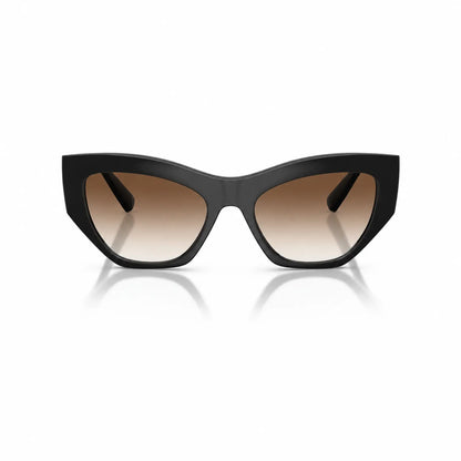 Vogue VO5607S replacement lenses in gradient brown, front view of the frame fitted with the new lenses · ReFramed