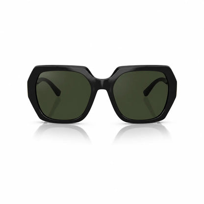 Vogue VO5612SB replacement lenses in G15 green, front view of the frame fitted with the new lenses · ReFramed