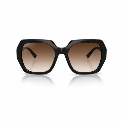 Vogue VO5612SB replacement lenses in gradient brown, front view of the frame fitted with the new lenses · ReFramed