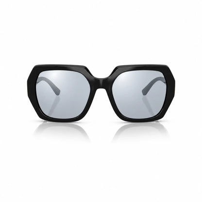 Vogue VO5612SB replacement lenses in mirrored silver, front view of the frame fitted with the new lenses · ReFramed