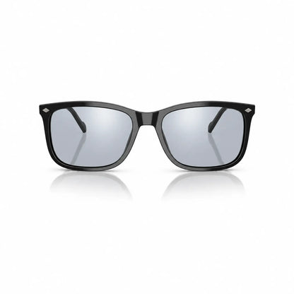 Vogue VO5618S replacement lenses in mirrored silver, front view of the frame fitted with the new lenses · ReFramed