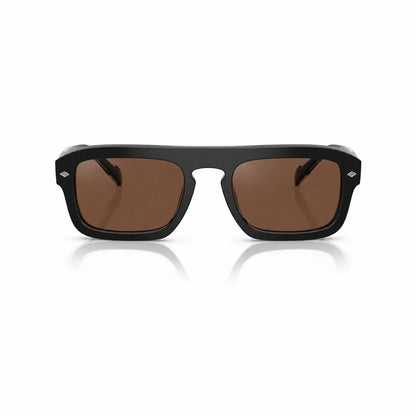 Vogue VO5620S replacement lenses in brown, front view of the frame fitted with the new lenses · ReFramed