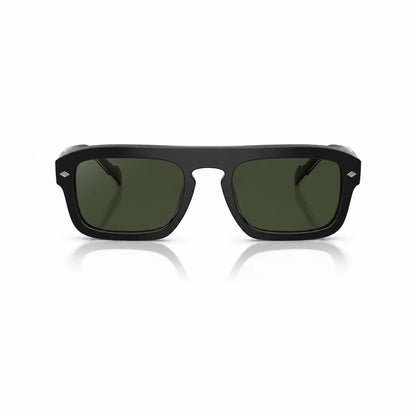 Vogue VO5620S replacement lenses in G15 green, front view of the frame fitted with the new lenses · ReFramed