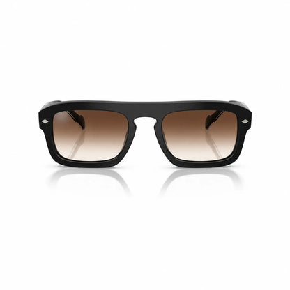 Vogue VO5620S replacement lenses in gradient brown, front view of the frame fitted with the new lenses · ReFramed