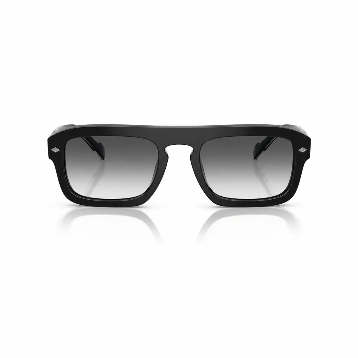 Vogue VO5620S replacement lenses in gradient gray, front view of the frame fitted with the new lenses · ReFramed