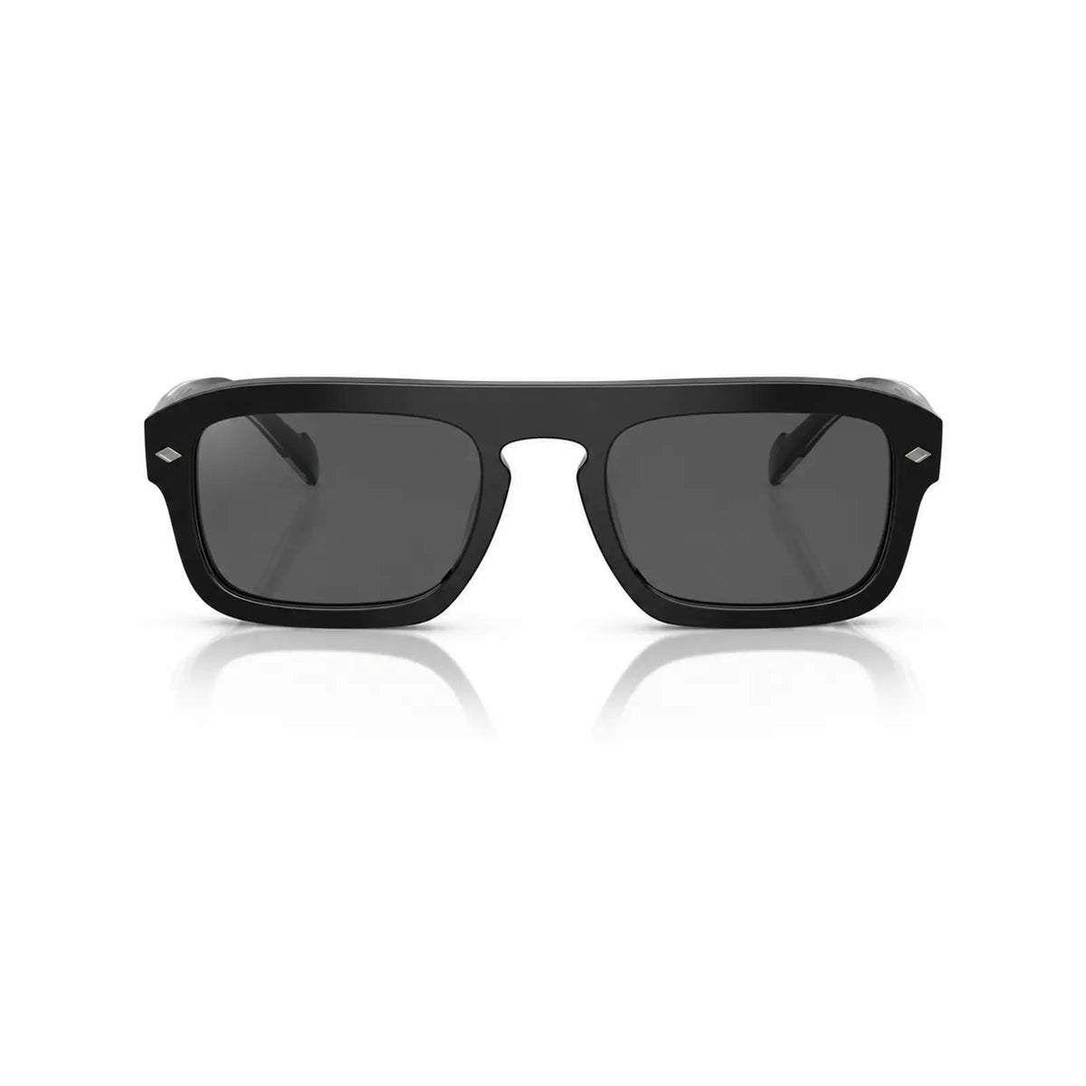 Vogue VO5620S replacement lenses in gray, front view of the frame fitted with the new lenses · ReFramed