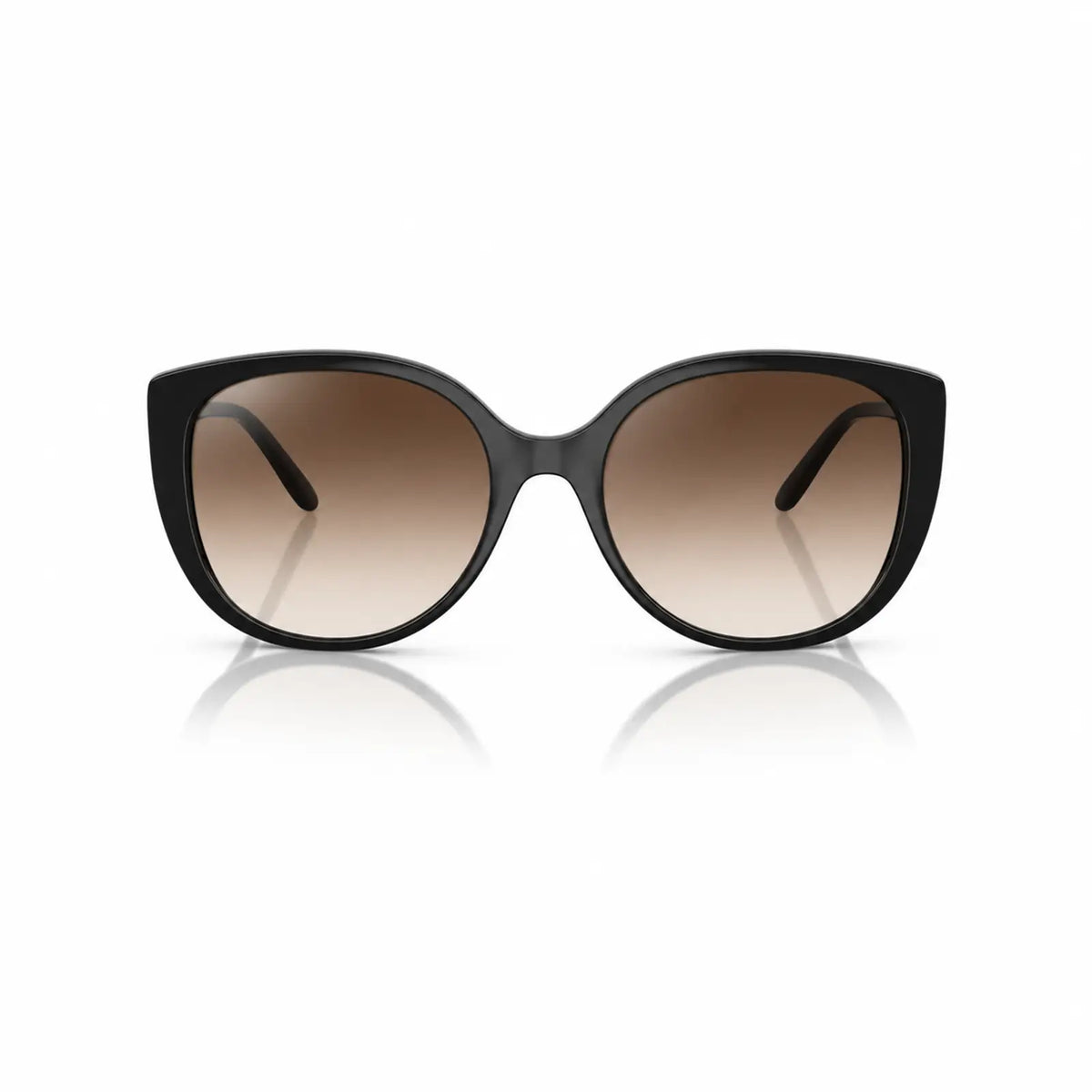 Vogue VO5623S replacement lenses in gradient brown, front view of the frame fitted with the new lenses · ReFramed