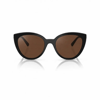Vogue VO5634SB replacement lenses in brown, front view of the frame fitted with the new lenses · ReFramed