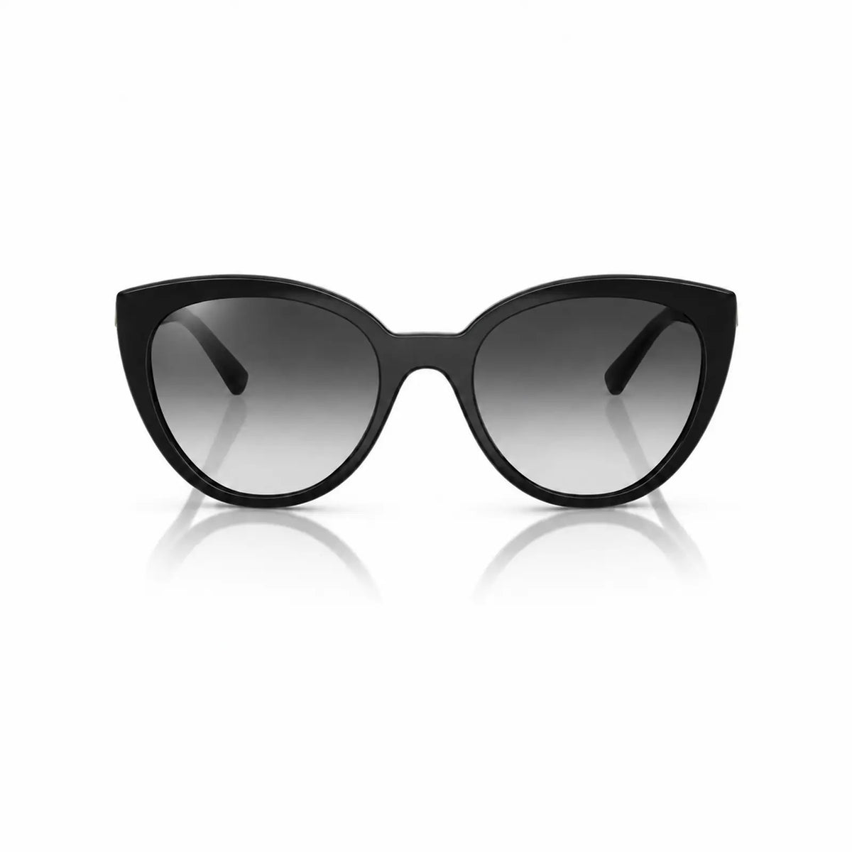 Vogue VO5634SB replacement lenses in gradient gray, front view of the frame fitted with the new lenses · ReFramed