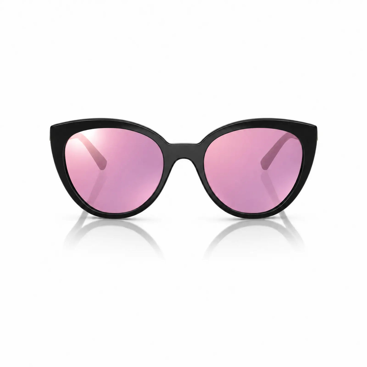 Vogue VO5634SB replacement lenses in mirrored pink, front view of the frame fitted with the new lenses · ReFramed