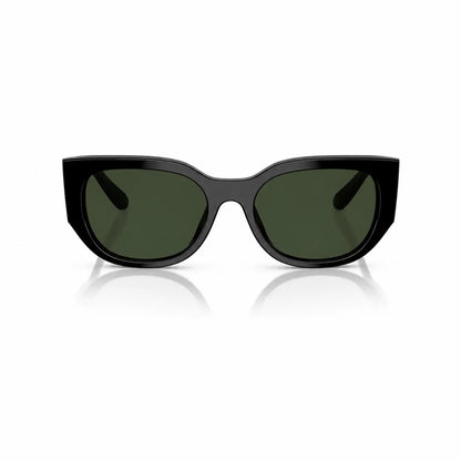 Vogue VO5641SU replacement lenses in G15 green, front view of the frame fitted with the new lenses · ReFramed