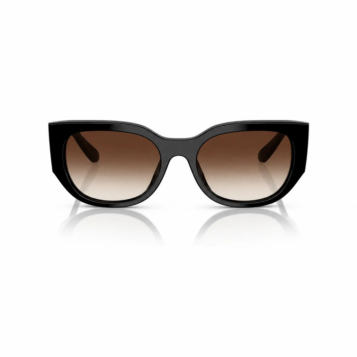 Vogue VO5641SU replacement lenses in gradient brown, front view of the frame fitted with the new lenses · ReFramed