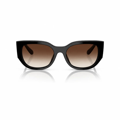 Vogue VO5641SU replacement lenses in gradient brown, front view of the frame fitted with the new lenses · ReFramed