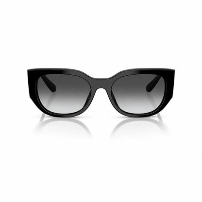 Vogue VO5641SU replacement lenses in gradient gray, front view of the frame fitted with the new lenses · ReFramed