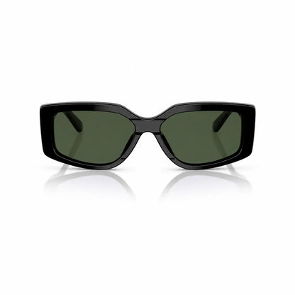 Vogue VO5642SU replacement lenses in G15 green, front view of the frame fitted with the new lenses · ReFramed