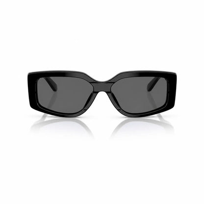 Vogue VO5642SU replacement lenses in gray, front view of the frame fitted with the new lenses · ReFramed