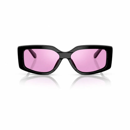 Vogue VO5642SU replacement lenses in mirrored pink, front view of the frame fitted with the new lenses · ReFramed