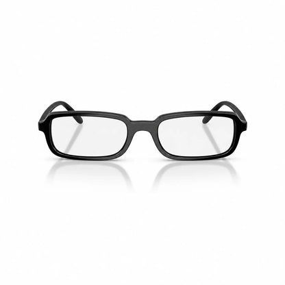 Vogue VO5666S replacement lenses in crystal clear, front view of the frame fitted with the new lenses · ReFramed