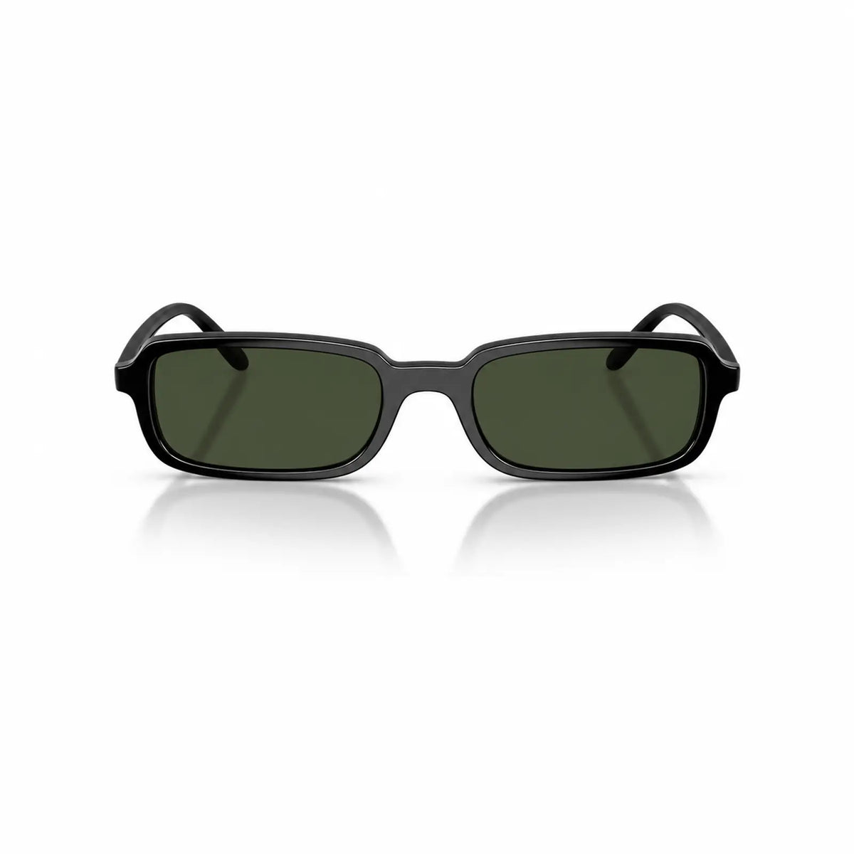 Vogue VO5666S replacement lenses in G15 green, front view of the frame fitted with the new lenses · ReFramed