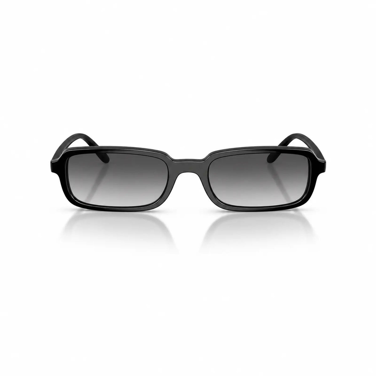Vogue VO5666S replacement lenses in gradient gray, front view of the frame fitted with the new lenses · ReFramed