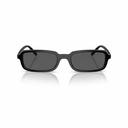 Vogue VO5666S replacement lenses in gray, front view of the frame fitted with the new lenses · ReFramed