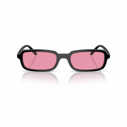 Vogue VO5666S replacement lenses in pink, front view of the frame fitted with the new lenses · ReFramed