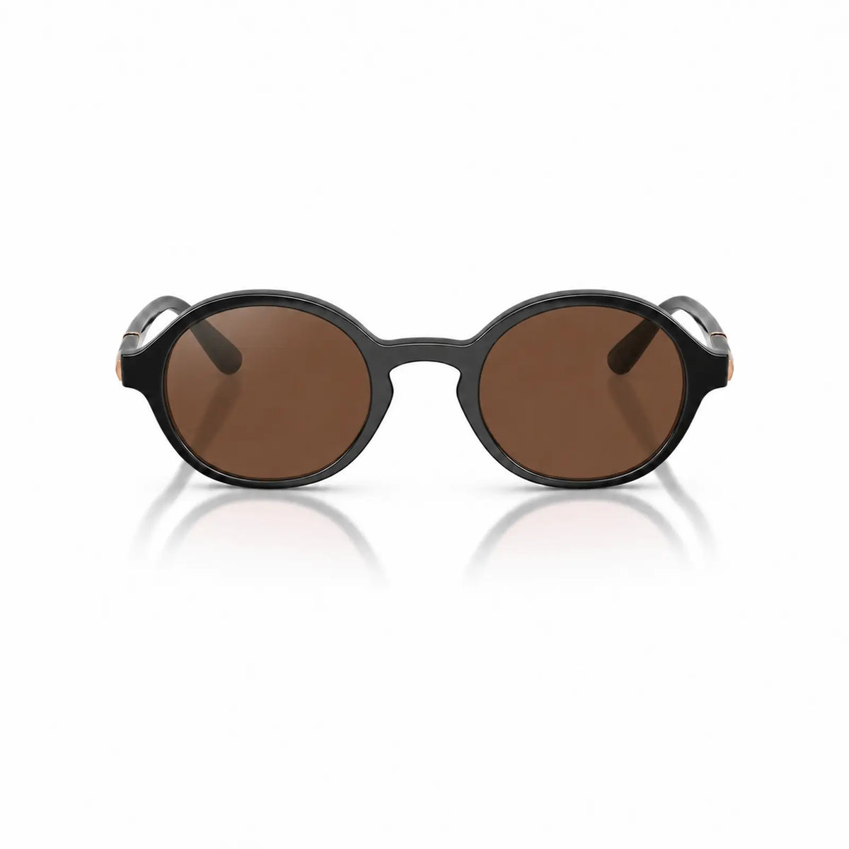 Vogue VO5692S replacement lenses in brown, front view of the frame fitted with the new lenses · ReFramed
