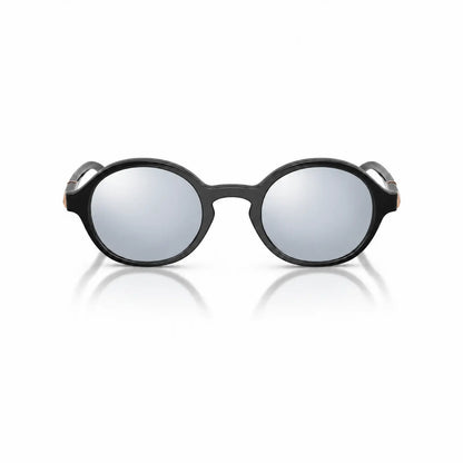 Vogue VO5692S replacement lenses in mirrored silver, front view of the frame fitted with the new lenses · ReFramed