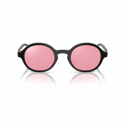 Vogue VO5692S replacement lenses in pink, front view of the frame fitted with the new lenses · ReFramed