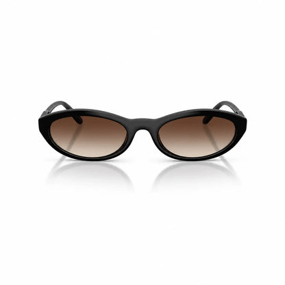 Vogue VO5697SU replacement lenses in gradient brown, front view of the frame fitted with the new lenses · ReFramed