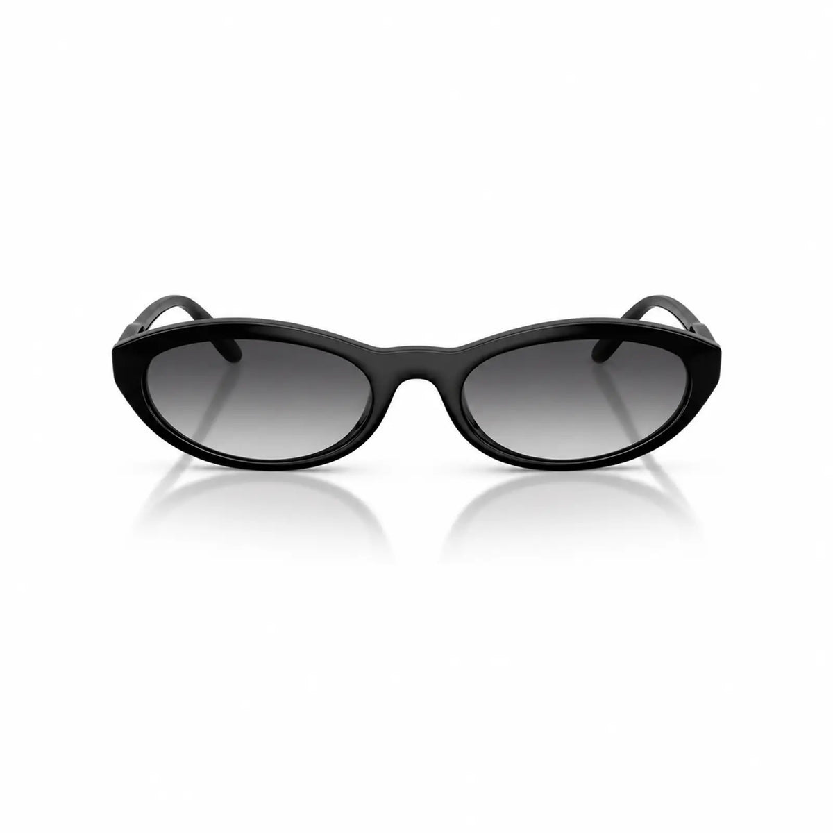 Vogue VO5697SU replacement lenses in gradient gray, front view of the frame fitted with the new lenses · ReFramed
