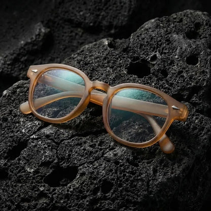 Waimea RPET round eyeglass frames in recycled plastic, unisex size L · ReFramed, photo 1 of 30