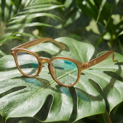 Waimea RPET round eyeglass frames in recycled plastic, unisex size L · ReFramed, photo 4 of 30