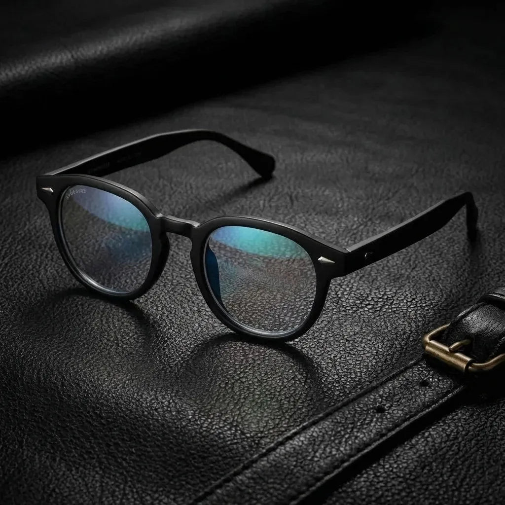 Waimea RPET round eyeglass frames in recycled plastic, unisex size L · ReFramed, photo 11 of 30