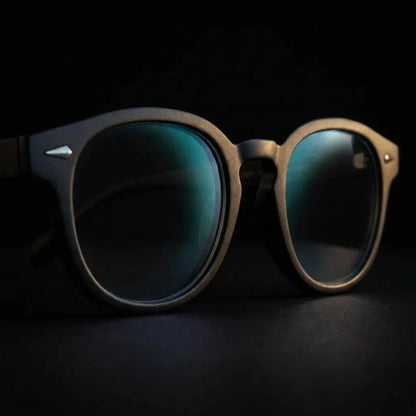Waimea RPET round eyeglass frames in recycled plastic, unisex size L · ReFramed, photo 13 of 30